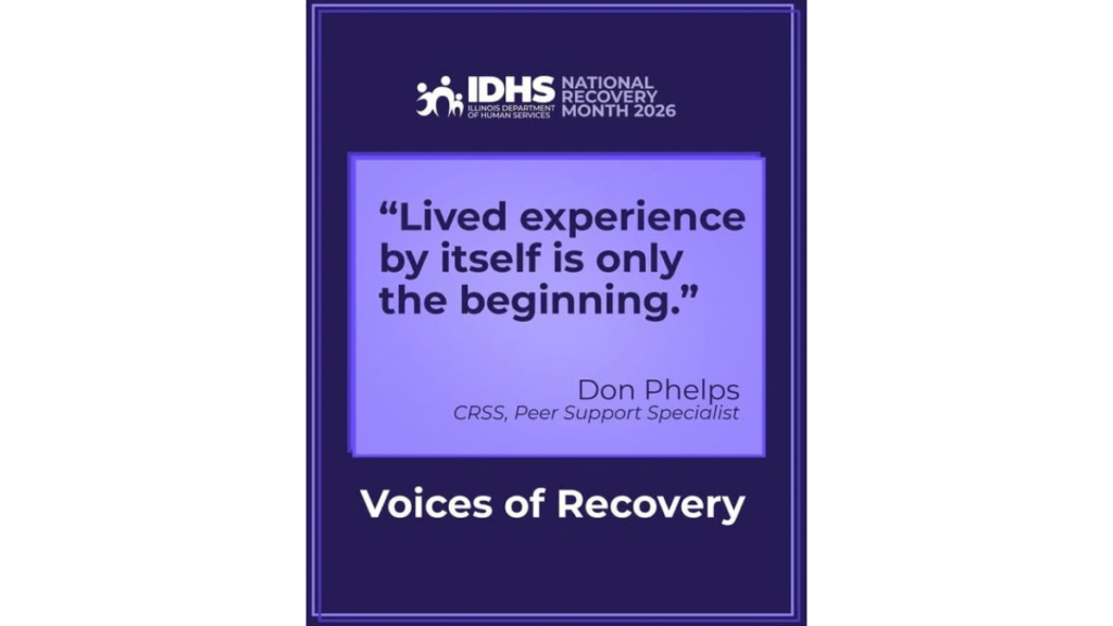 Don Phelps Featured in IDHS Voices of Recovery Series